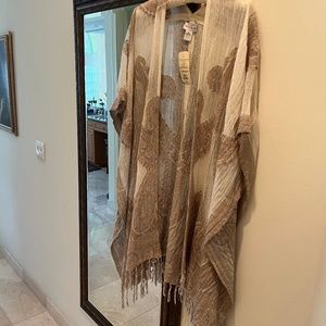 NEW! NEVER USED! SOFT SURROUNDINGS RUSTIC BOHO KIMONO